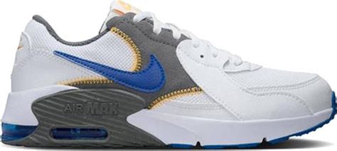 nike air max excee sneakers wit/blauw kinderen|nike air max big kids shoes.